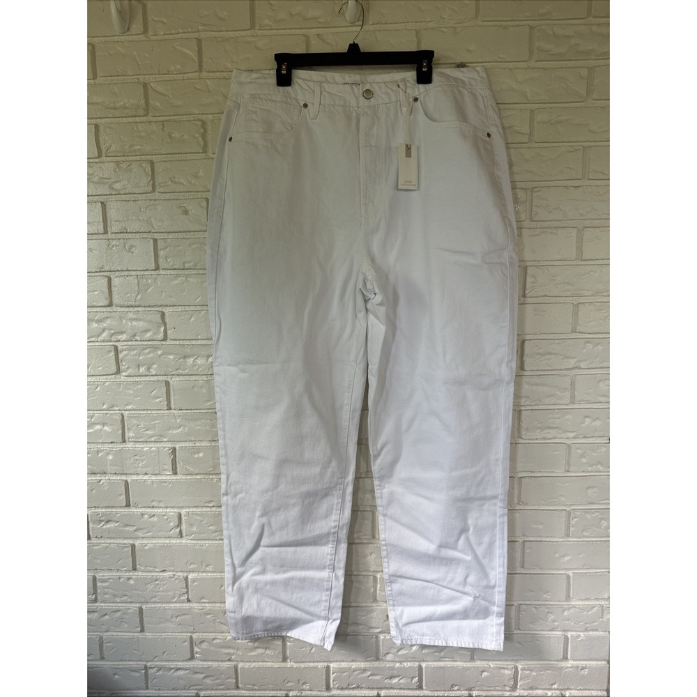Good American‎ 90s Relaxed White Jeans Size 15 New With Tags